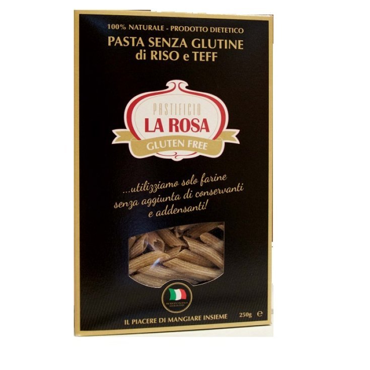 Pastificio La Rosa Pasta Reis & Teff Penne Glutenfrei 250g