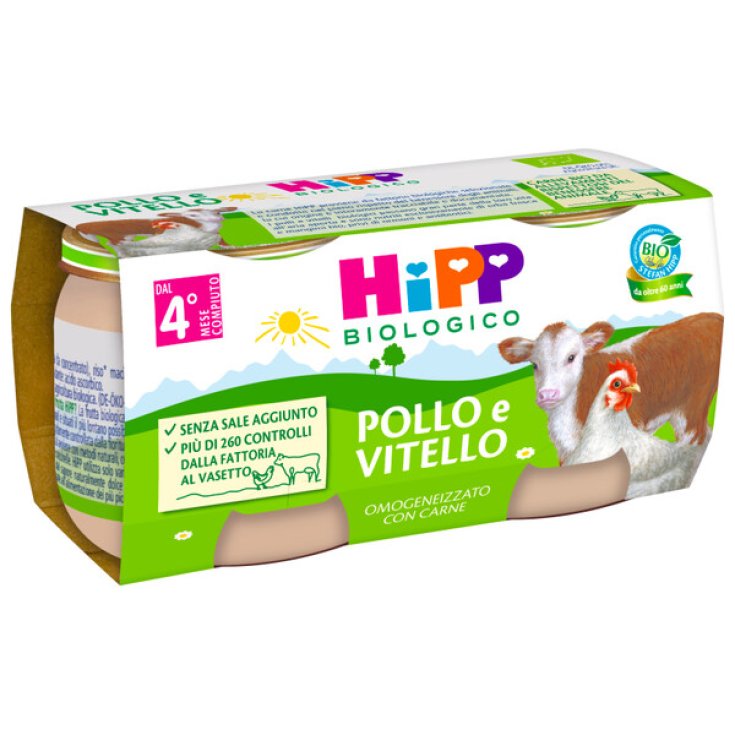 HiPP Bio Huhn und Kalb 2x80g