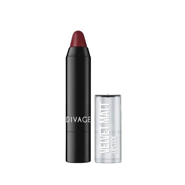 Divage Velvet Matt Chubby Lippenstift Matteffekt 08 Schokolade
