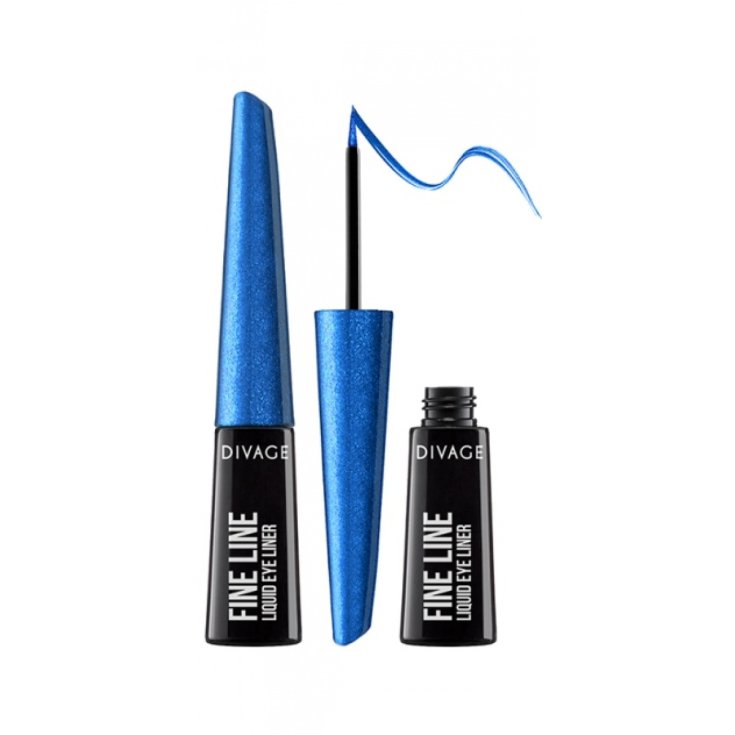 Divage Fine Line Liquid Eyeliner 5403 Nachtblau