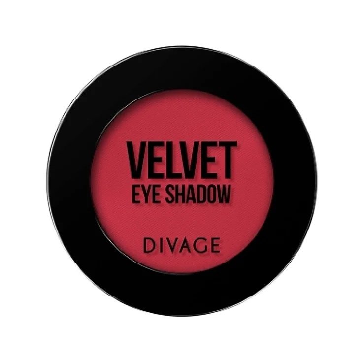 Divage Velvet Eye Shadow Lidschatten Matt 7322 Pure Red