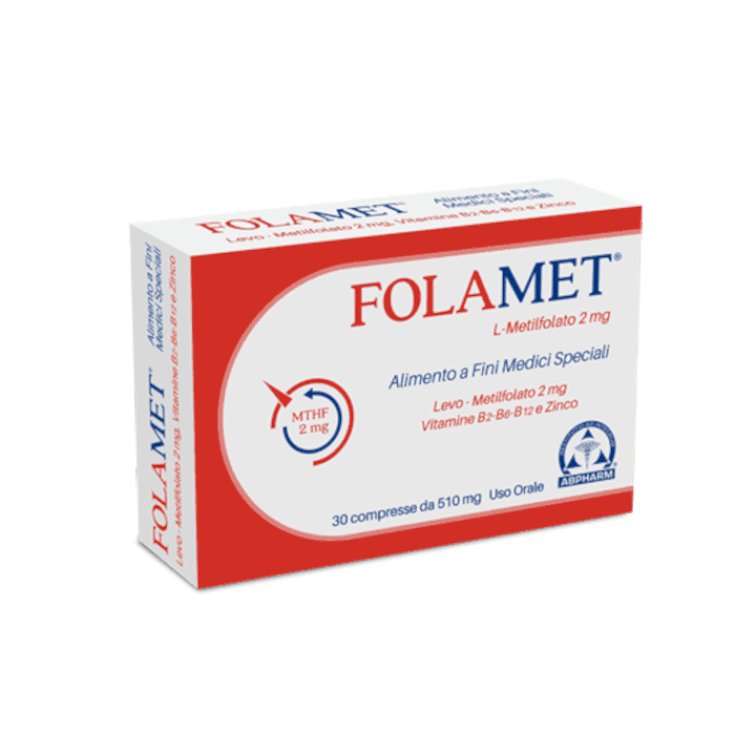 AB Pharm Folamet Nahrungsergänzungsmittel 30 Tabletten