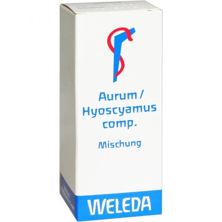Aurum / Hyoscyamus Komp. Weleda 8 Fläschchen mit 1ml