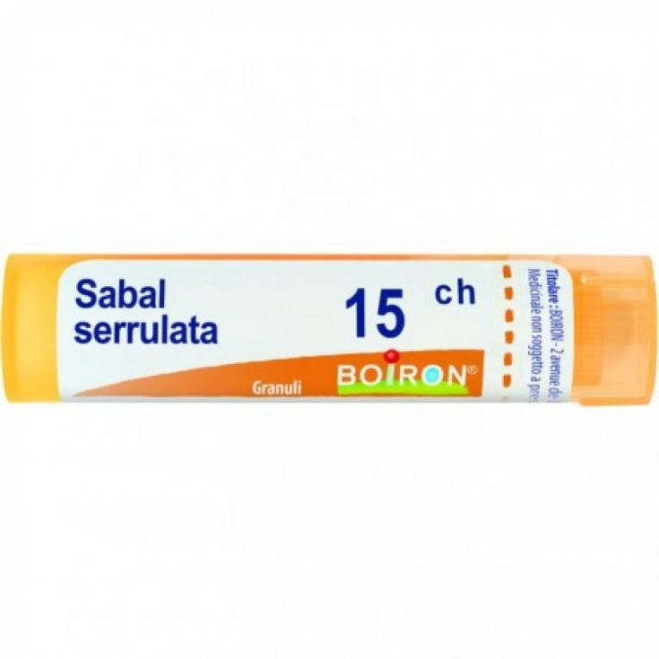 Boiron Sabal Serrulata 15ch Granulat