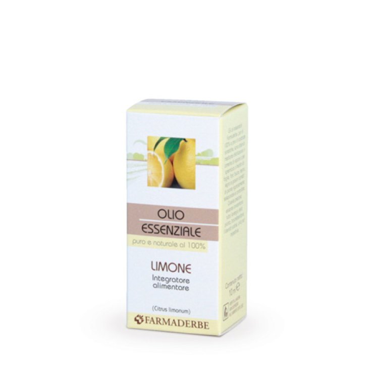 Farmaderbe Ätherisches Zitronenöl Nahrungsergänzungsmittel 10ml