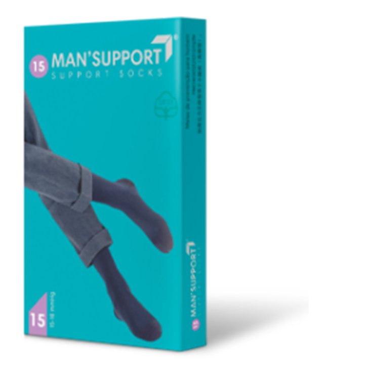 Gloria Med Man Support 15 Kniestrümpfe Farbe Schwarz Größe 2