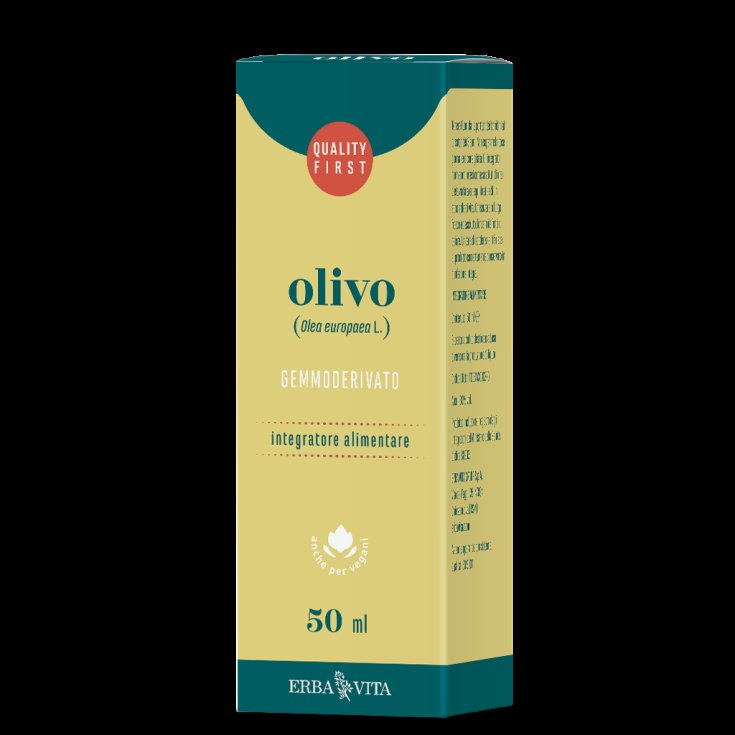 Erba Vita Gemmoderivato Olivo Nahrungsergänzungsmittel 50ml