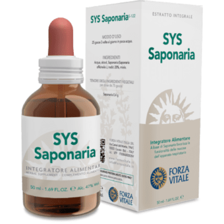 Forza Vitale Ecosol Sys Saponaria Nahrungsergänzungsmittel IIn Tropfen 50ml