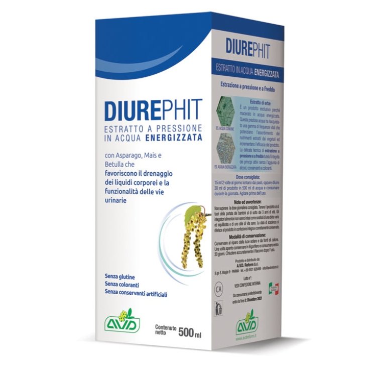 AVD Reform Diurephit Birke Nahrungsergänzungsmittel 500ml