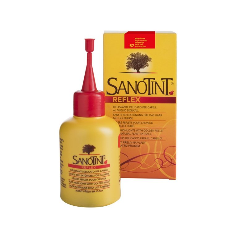 Sanotint Reflex Hair Reflector Shade 57 Dunkelrot