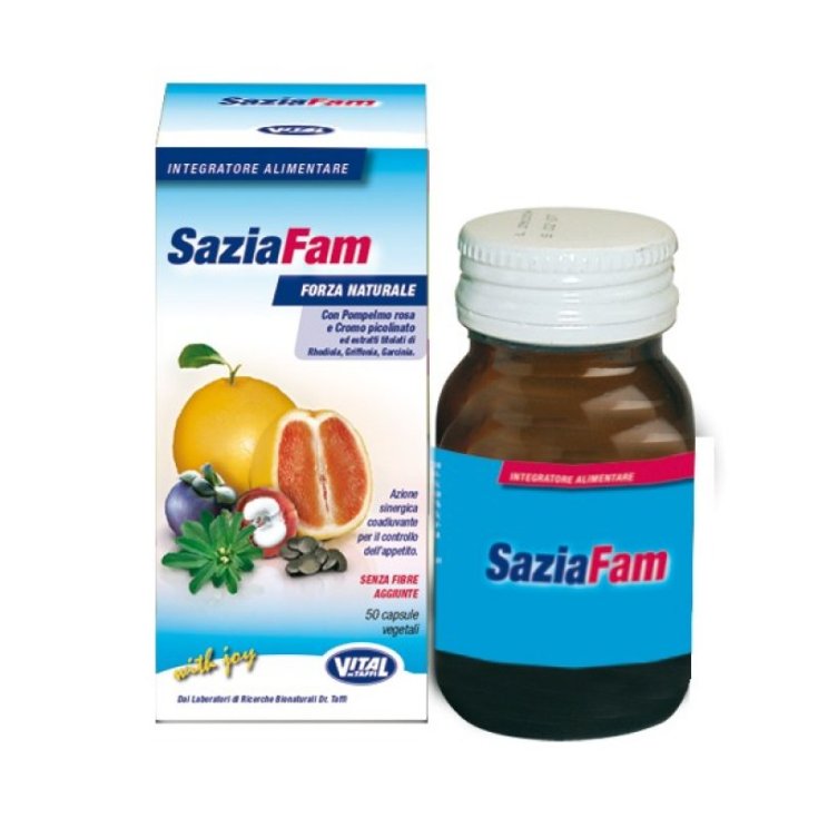 Saziafam Plus Nahrungsergänzungsmittel 60 Kapseln