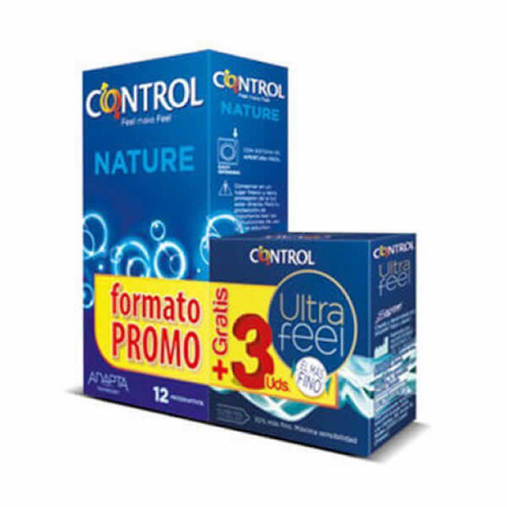 Control Nature 12 Kondome + 3 Ultra Feel Promo