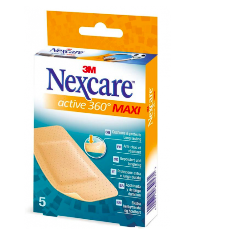 Nexcare Active 360 ° Maxi 3M 5 Patches