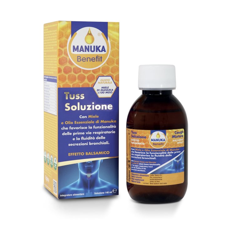 Tuss Lösung Manuka Benefit® Optima Naturals 140ml