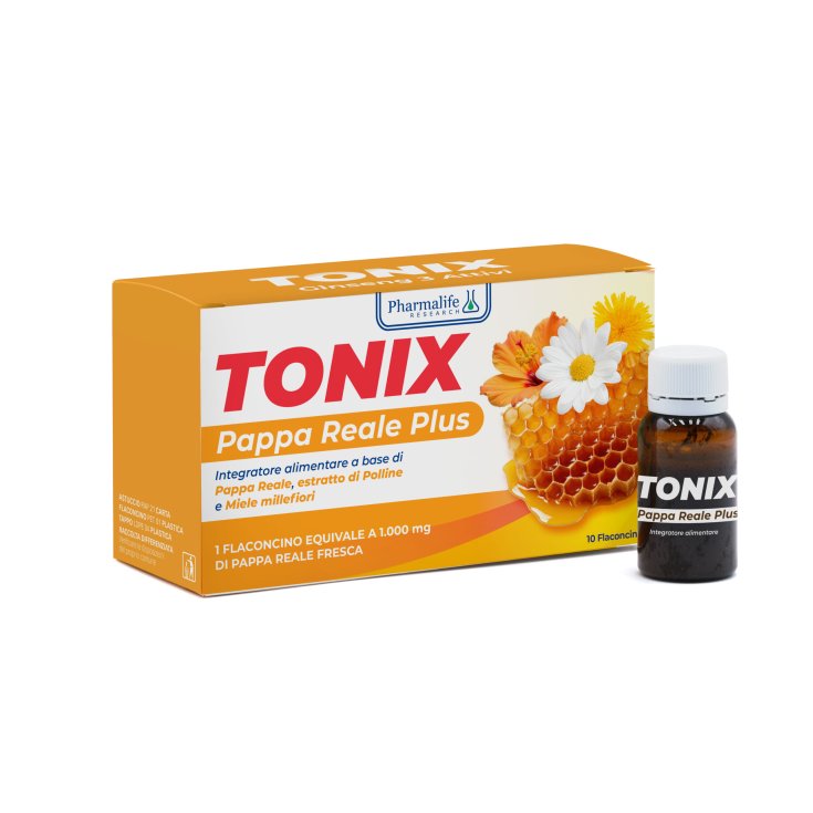 Pharmalfe Research Tonix Plus Nahrungsergänzungsmittel 10 Fläschchen à 15 ml
