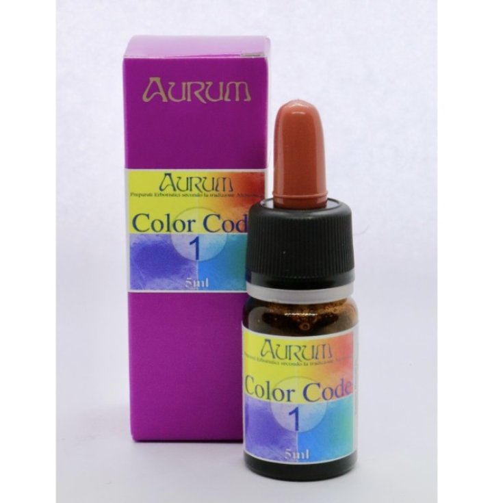 Aurum Farbcode 1 Homöopathisches Mittel in Tropfen 5ml