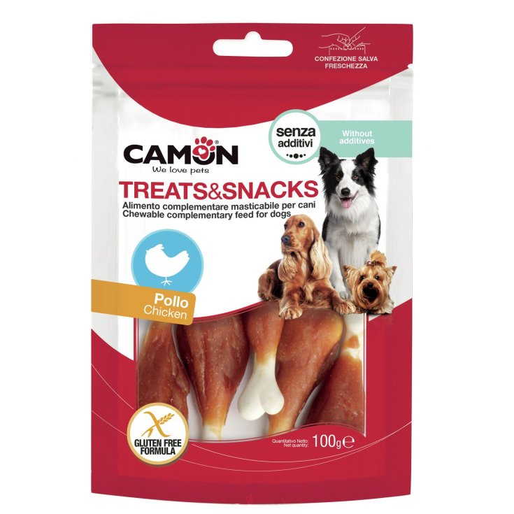 Camon Chicken Leg Treats Tiernahrung 100g