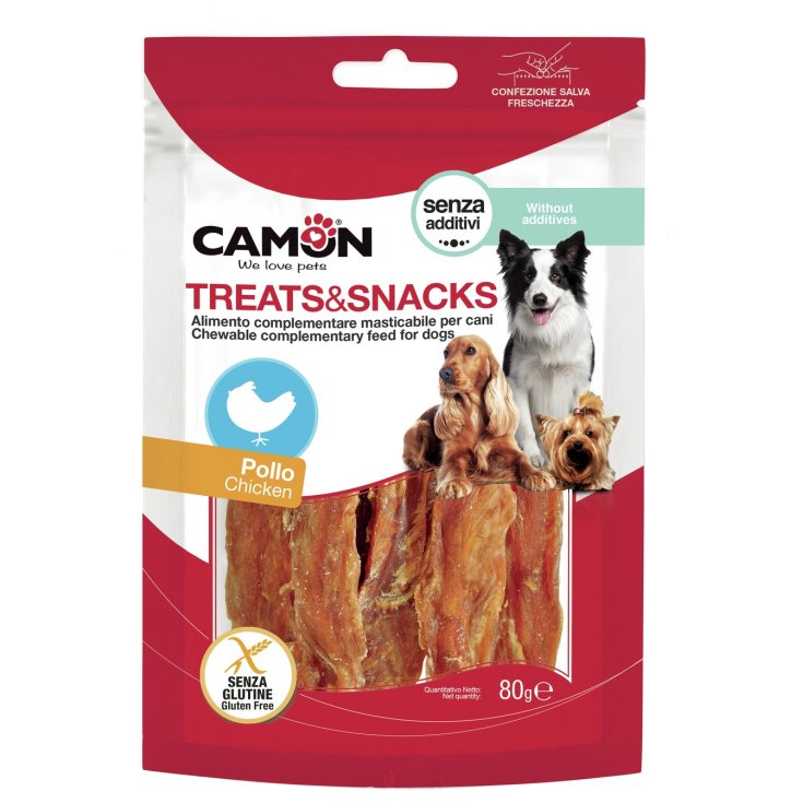 Camon Soft Chicken Strips Tiernahrung 80g