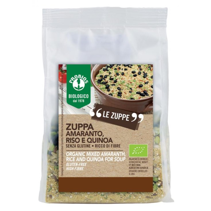 Suppe mit Amaranth und Quinoa Probios 300g