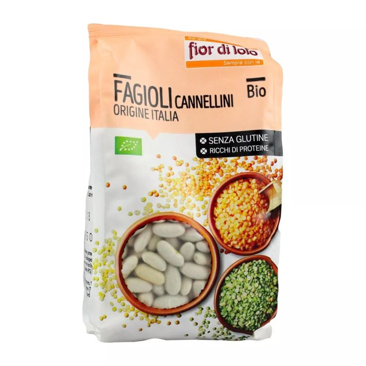 Il Fior Di Loto Bio-Cannellini-Bohnen 400g