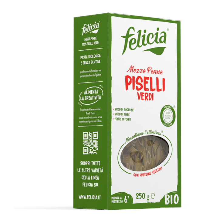 Felicia Bio Mezze Penne mit Bio-Erbsenmehl 250g