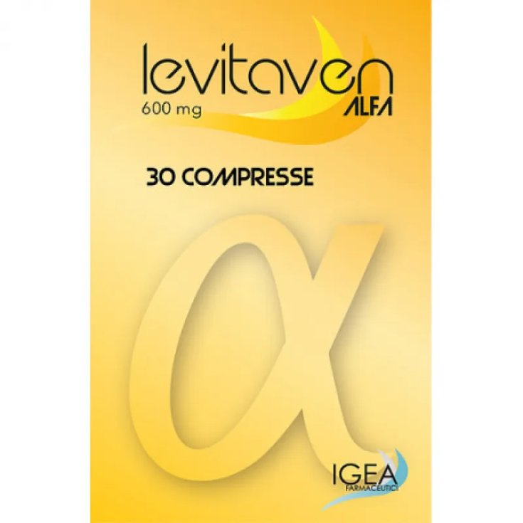Igea Pharmaceutici Levitaven Alfa Nahrungsergänzungsmittel 30 Tabletten mit 600 mg