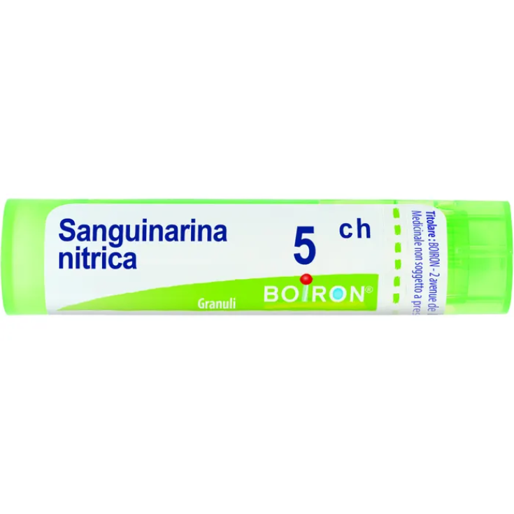 Sanguinaria Nitrica 5 ch Boiron Granulat 4g