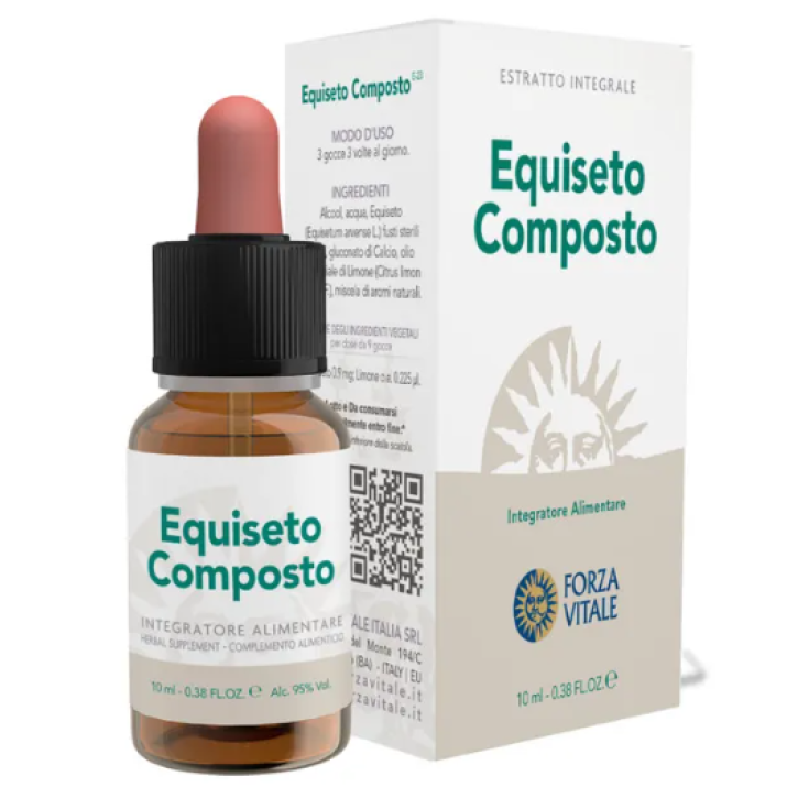 Forza Vitale Ecosol Equiseto zusammengesetztes Nahrungsergänzungsmittel in Tropfen 10 ml