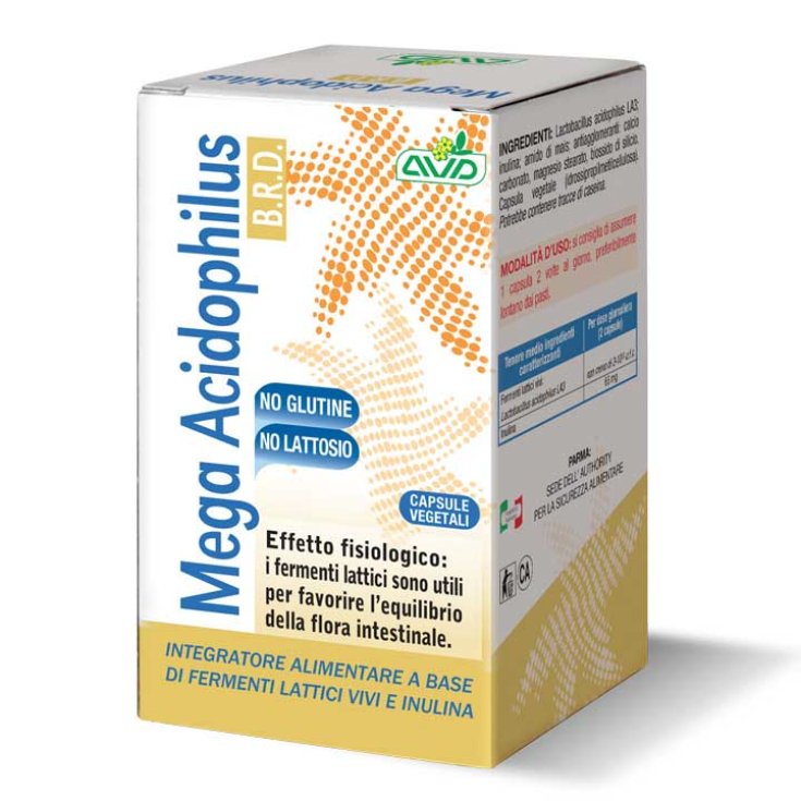 Avd Reform Mega Acidophilus Nahrungsergänzungsmittel 75 Tabletten