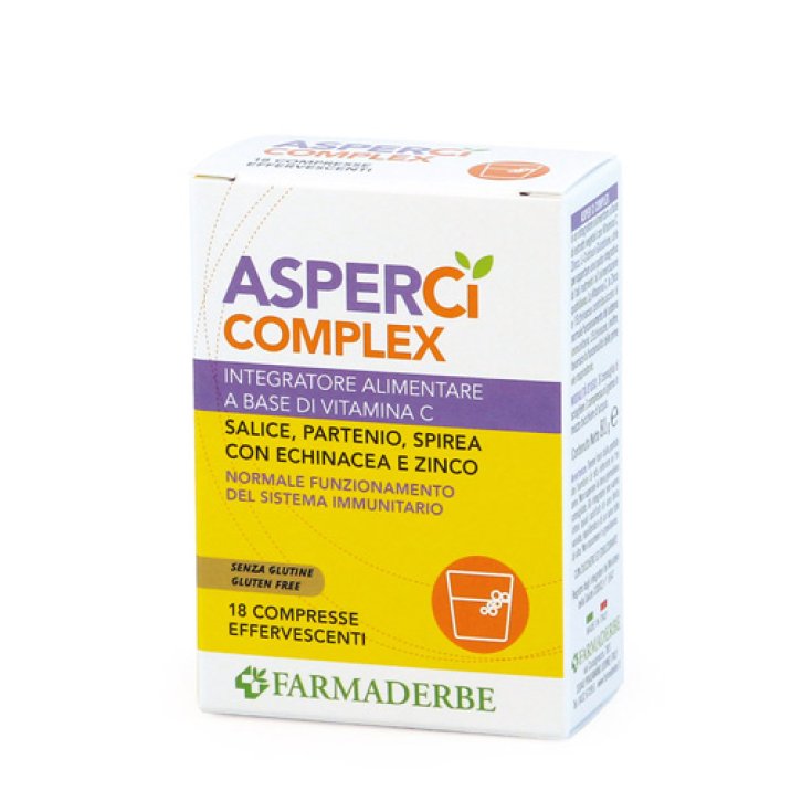 Farmaderbe Asper Ci Complex Nahrungsergänzungsmittel 18 Tabletten