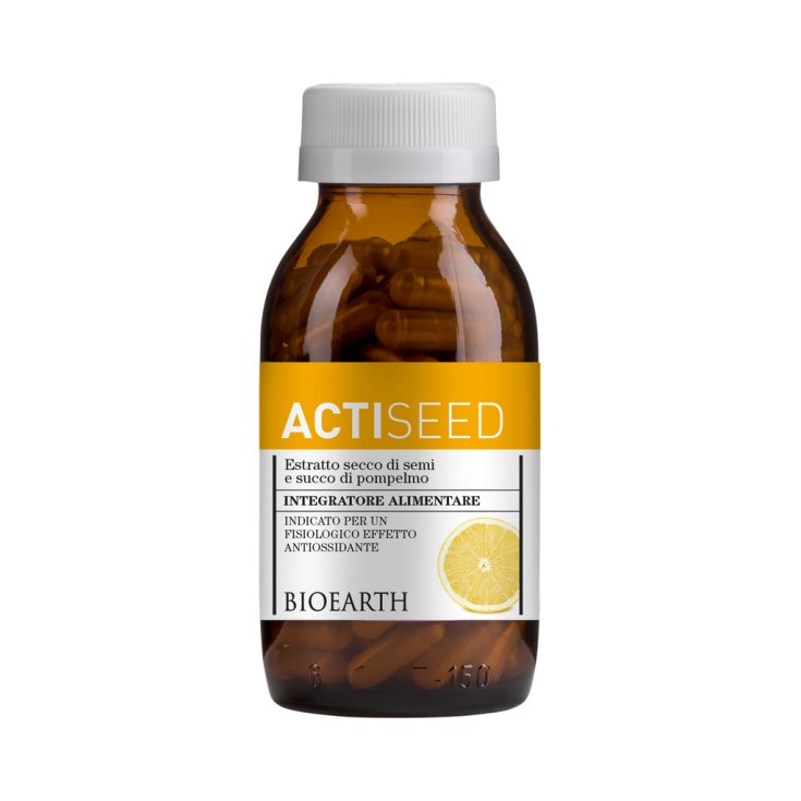 Bioearth Actiseed Grapefruitkernextrakt Nahrungsergänzungsmittel 40 Kapseln