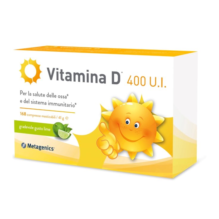 Vitamin D 400 IE Metagenics™ 168 Kautabletten