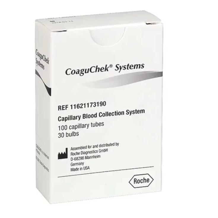 Coaguchek Pro Kapillaren Roche 100 Stück