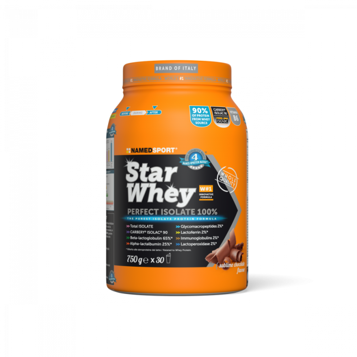 Benannt Sport Star Whey Isolate Sublime Chocolate 750g