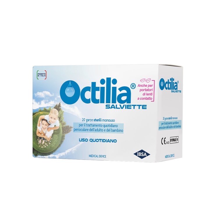 Octilia IBSA Wipes 20 sterile Einweg-Gaze