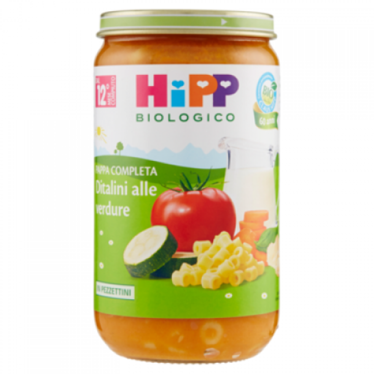 Ditalini mit Gemüse HiPP Bio 250g