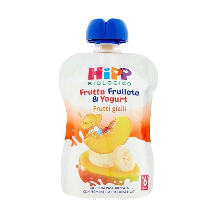 Blended Fruit & HiPP Bio-Joghurt Rote Früchte 90g