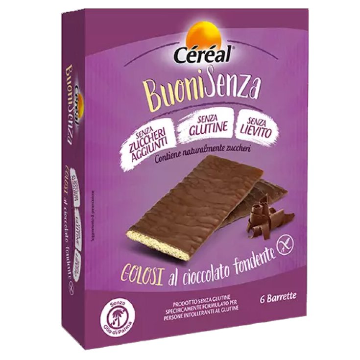 Cèrèal BuoniSenza Golosi Dunkle Schokolade Glutenfrei 102g