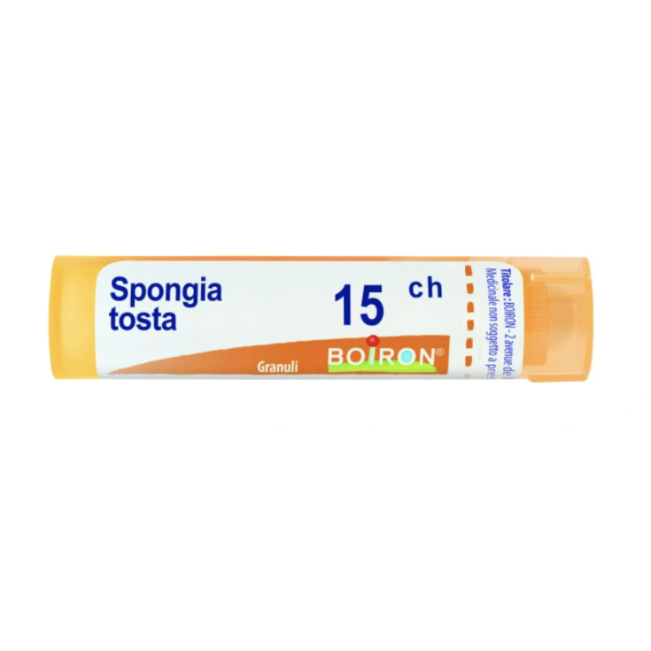 Boiron Spongia Tosta 15ch Granulat Homöopathisches Mittel