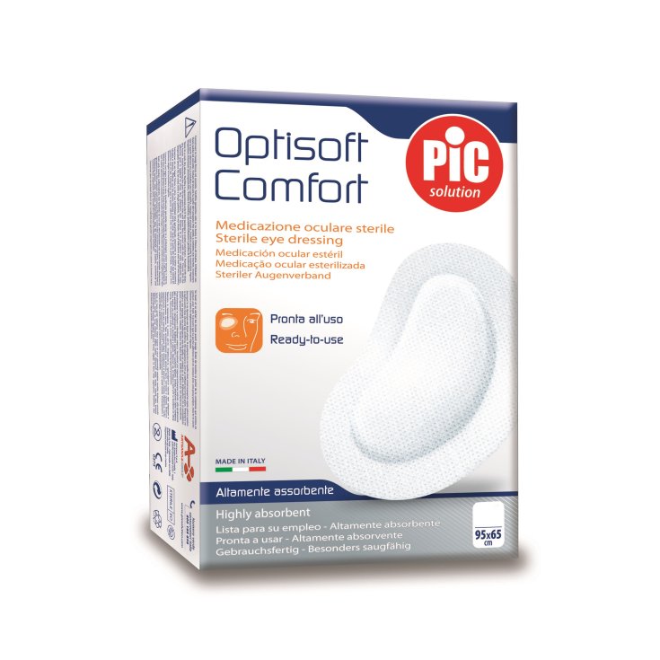 Pic Opti Soft Adhesive Eye Pad 100 Tupfer