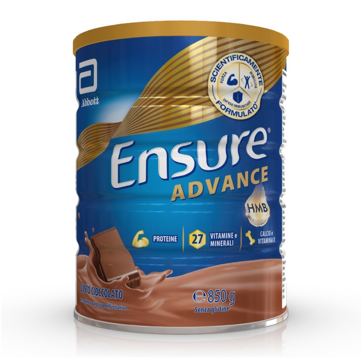 Stellen Sie sicher, dass die Formel von Advance Nutrivigor Abbott Chocolate 850 g enthält