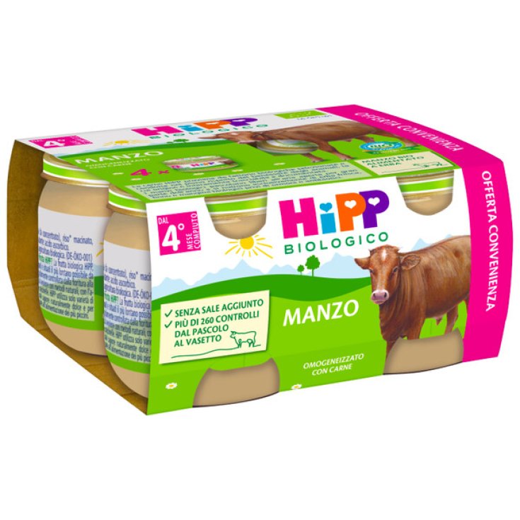 HiPP Bio Rind 4x80g