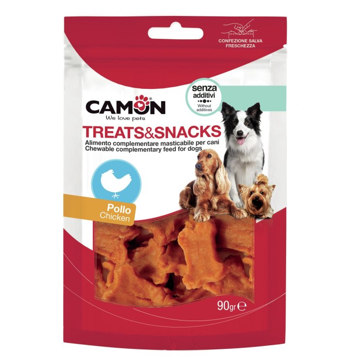 Camon Treats Snack Hühnerknochen für Hunde 90g