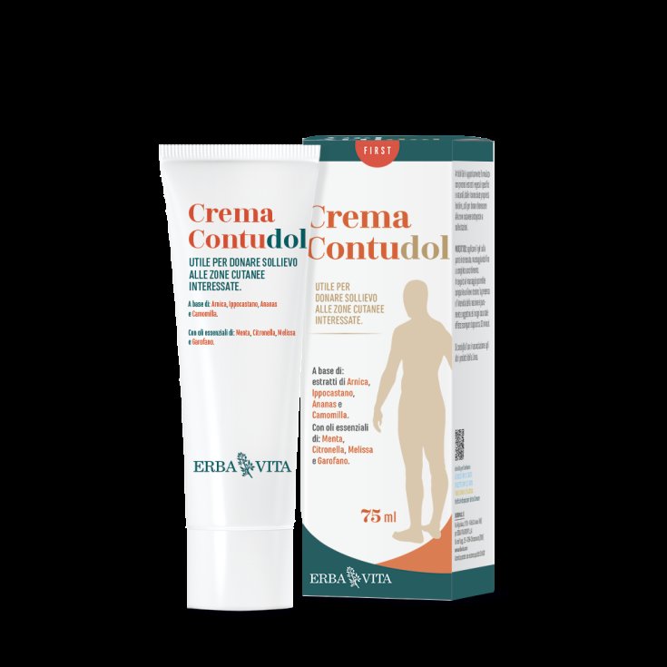 Erba Vita Contudol Creme beruhigende und erfrischende Eigenschaften 75ml