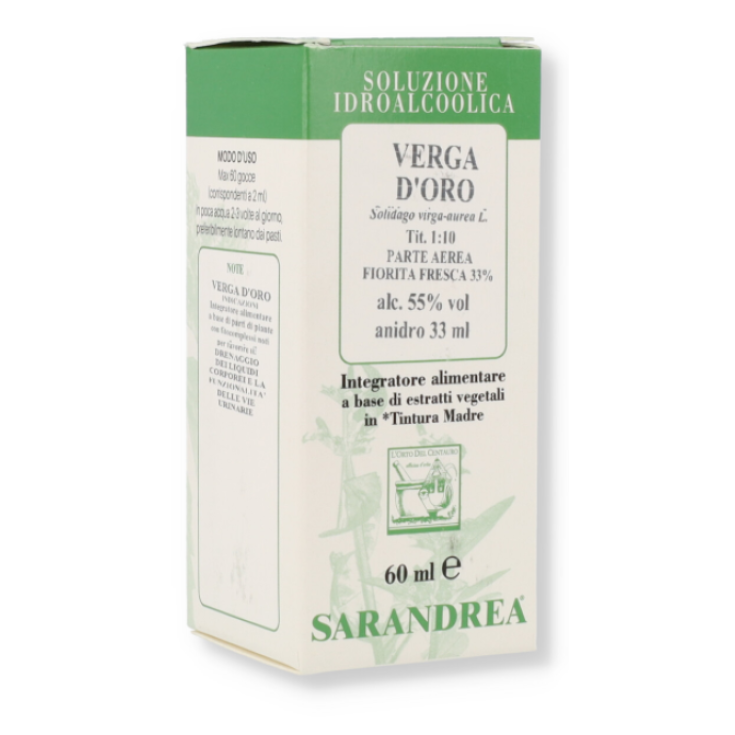 Sarandrea Verga d'Oro Drops Nahrungsergänzungsmittel 60ml