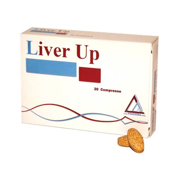 AdiPharma Liver Up Nahrungsergänzungsmittel 20 Tabletten