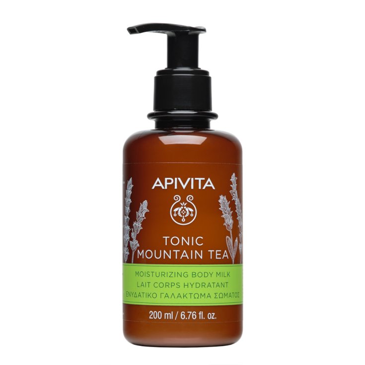 Apivita Feuchtigkeitsspendende Körpermilch Tonic Bergtee 200ml