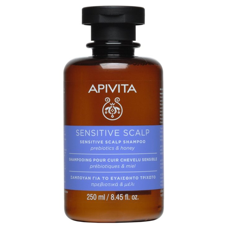 Apivita Sensitive Scalp Delicate Shampoo mit Lavendel und Honig 250 ml