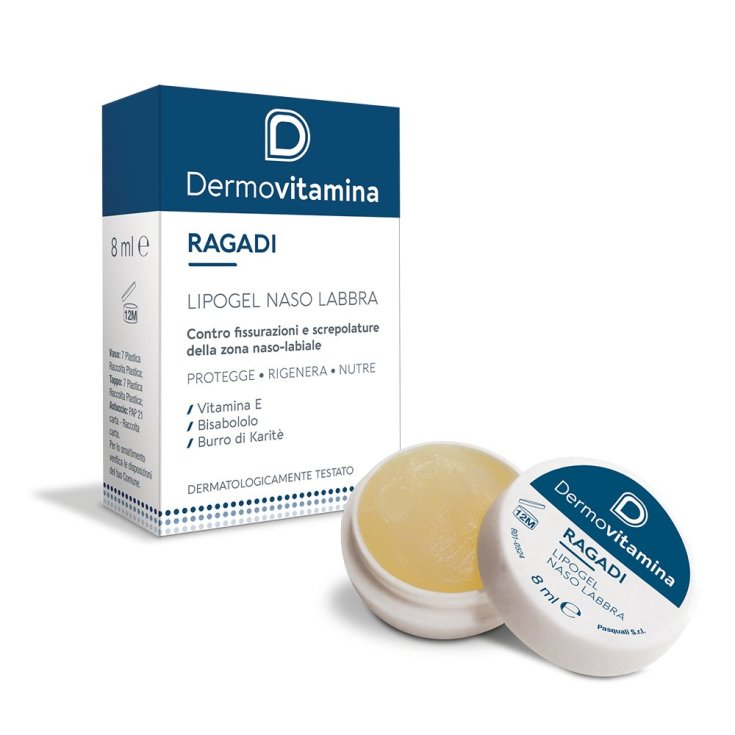 Risse Nase Lippen Lipogel Reparatur Dermovitamina 8ml