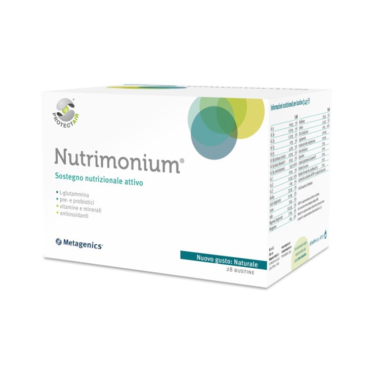 Nutrimonium® Metagenics ™ Natürliches Aroma 28 Beutel